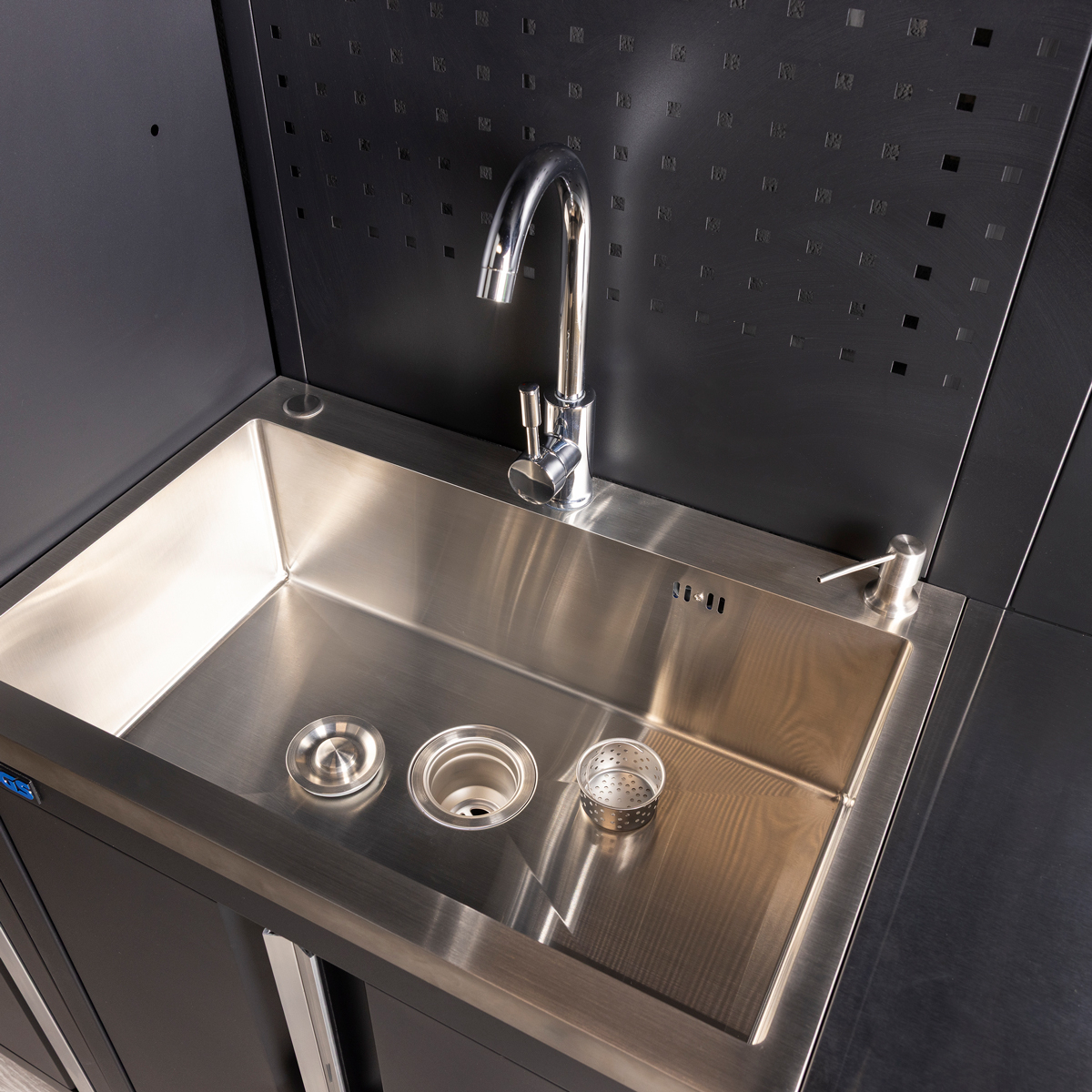 SGS Garage System Sink Unit With Tap And Soap Dispenser